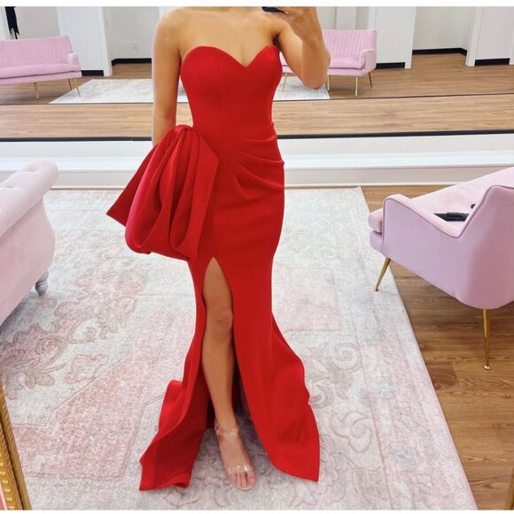 Jovani Dresses & Skirts - Red Jovani Size 0 Dress